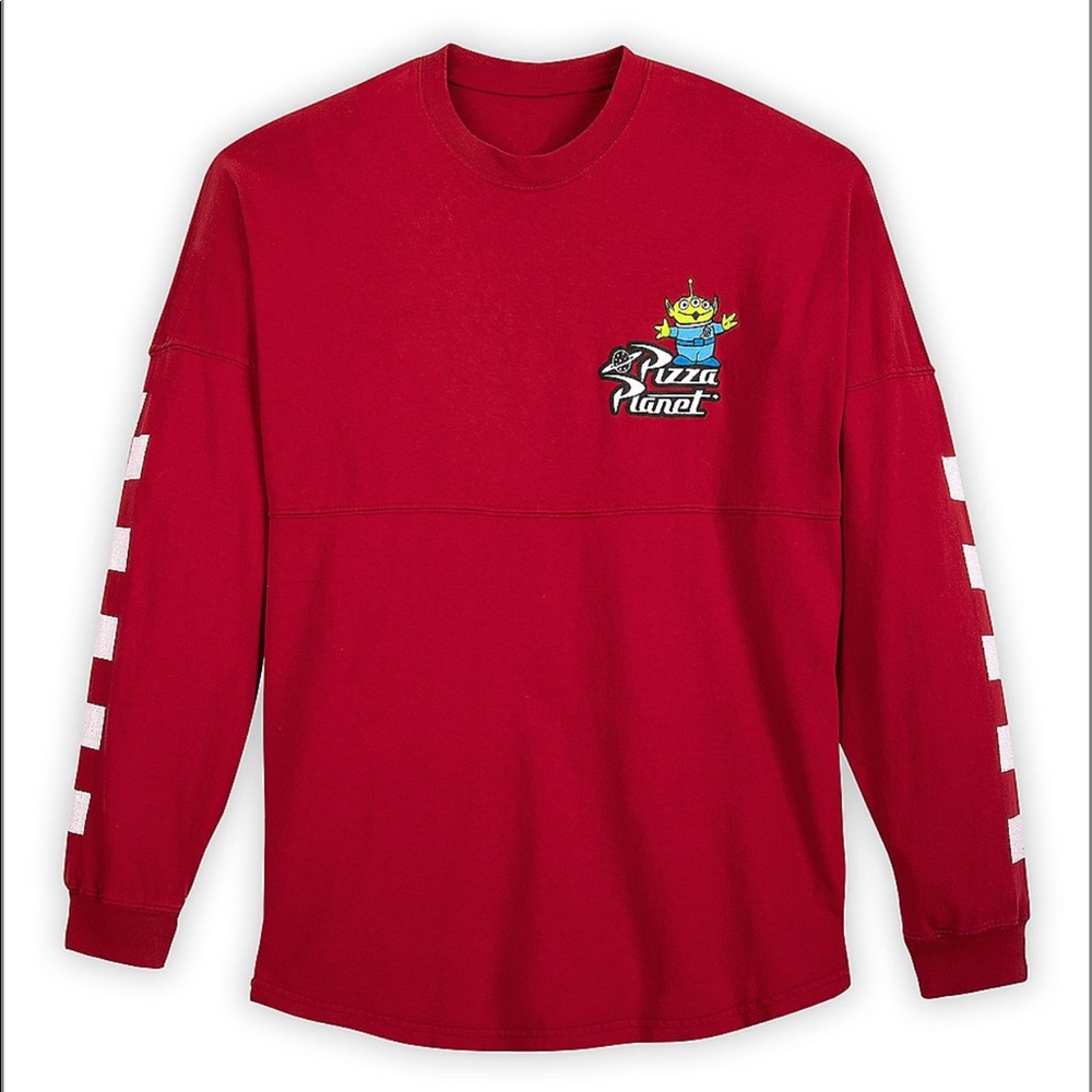 NWT Disney Parks Pizza Planet Spirit Jersey - Picture 2 of 7